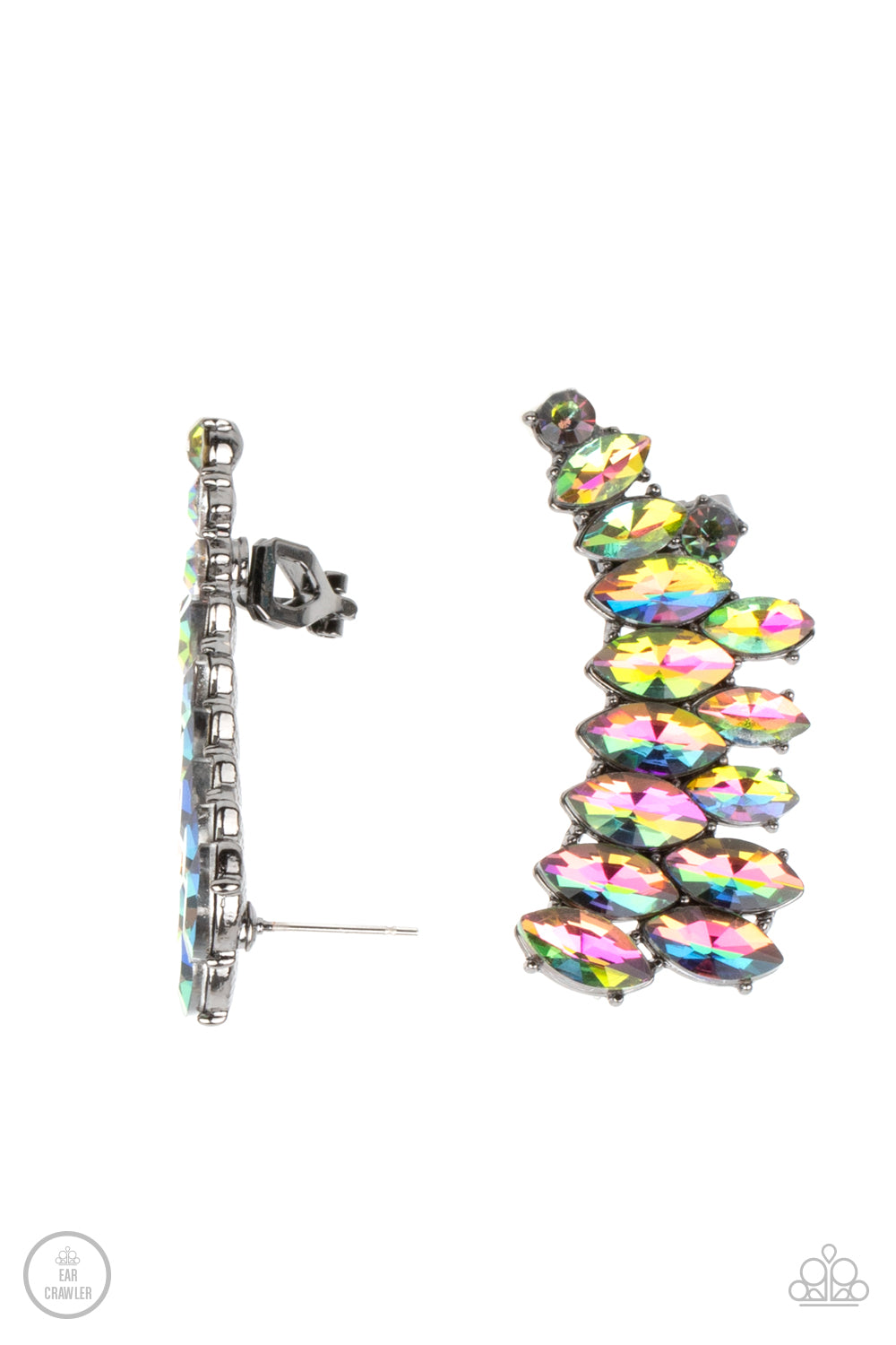 Paparazzi Earrings - Explosive Elegance - Multi