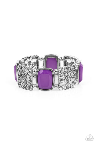 Paparazzi Bracelet - Colorful Coronation - Purple