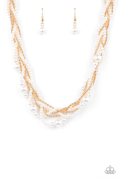 Paparazzi Necklace - Royal Reminiscence - Gold