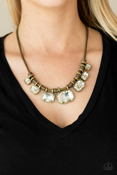 Paparazzi Necklaces - Urban Extravagance - Brass