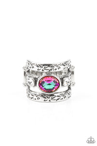 Paparazzi Ring - The GLEAMING Tower - Purple