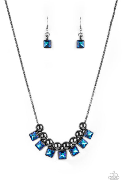 Paparazzi Necklace -  Graciously Audacious - Blue