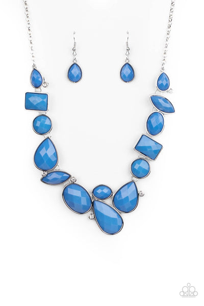 Paparazzi Necklaces-  Mystical Mirage - Blue