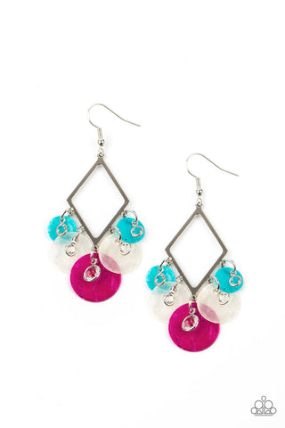 Paparazzi Earrings -  Pomp And Circumstance - Multi