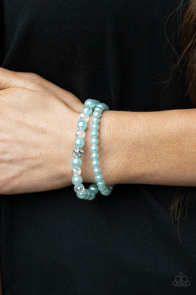 Paparazzi Bracelets -Cotton Candy Dreams - Blue