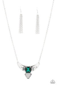 Paparazzi Necklaces -  You the TALISMAN! - Green