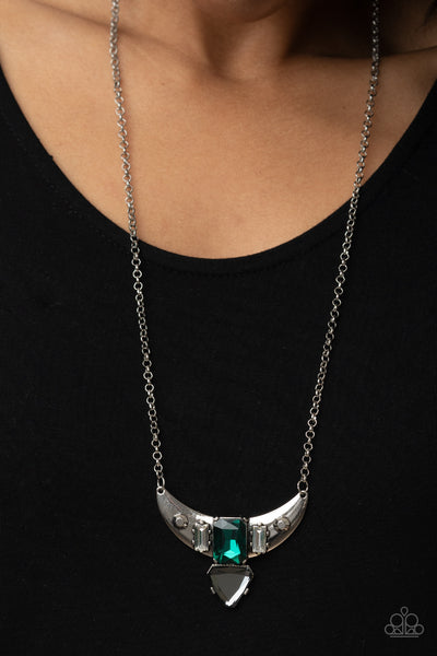 Paparazzi Necklaces -  You the TALISMAN! - Green