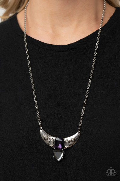 Paparazzi Necklaces - You the TALISMAN! - Purple