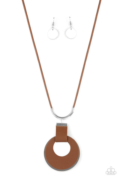 Paparazzi Necklaces- Lux Crush - Brown