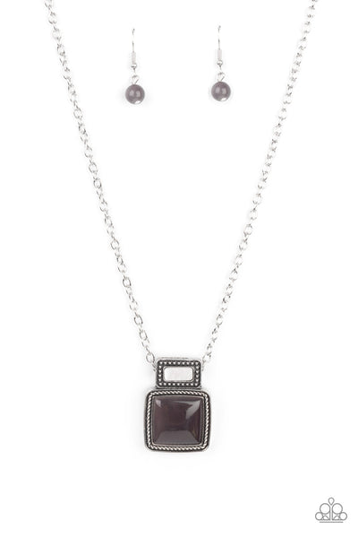 Paparazzi Neckalces - Ethereally Elemental - Silver