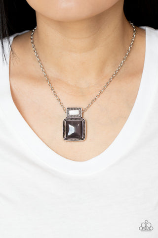 Paparazzi Neckalces - Ethereally Elemental - Silver