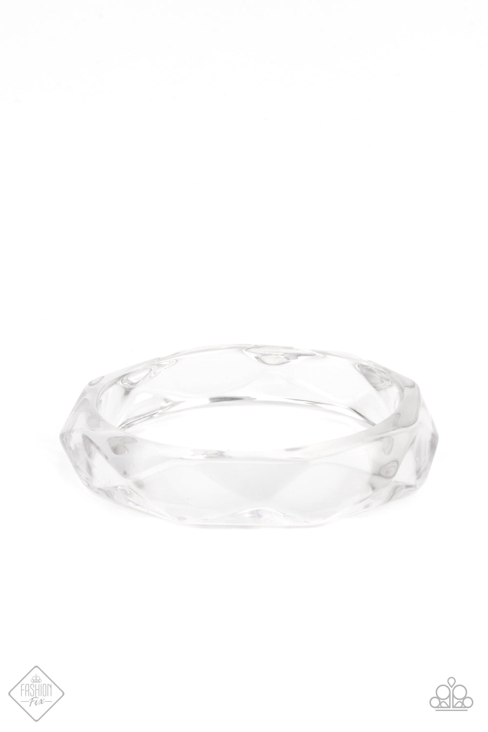 Paparazzi Bracelets - Clear-Cut Couture - White