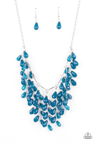 Paparazzi Necklaces -  Garden Fairytale - Blue