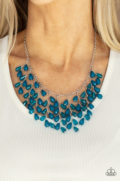 Paparazzi Necklaces -  Garden Fairytale - Blue