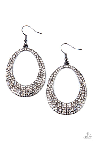 Paparazzi Earrings - Storybook Bride - Black