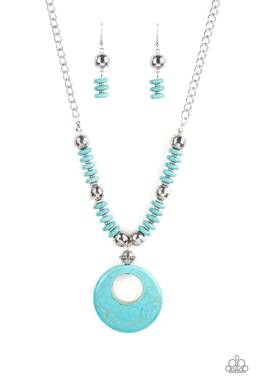 Paparazzi Necklaces -  Oasis Goddess - Blue