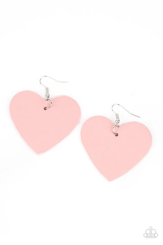 Paparazzi Earrings  - Country Crush - Pink