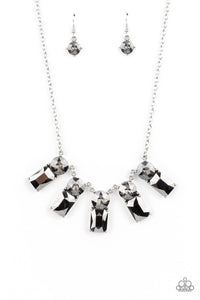 Paparazzi Necklaces -  Celestial Royal - Silver