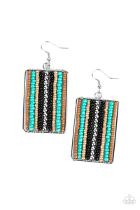 Paparazzi Earrings - Beadwork Wonder - Black