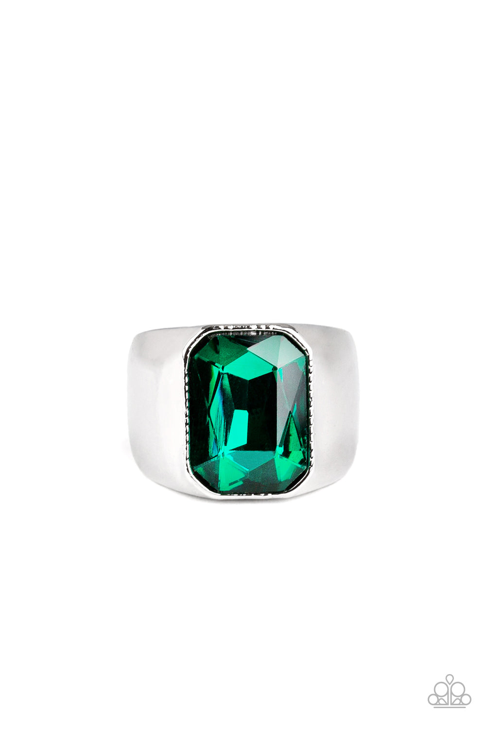 Paparazzi Ring- Scholar - Green - SHOPBLINGINGPRETTY