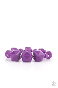 Paparazzi Bracelets  - Trendsetting Tourist - Purple