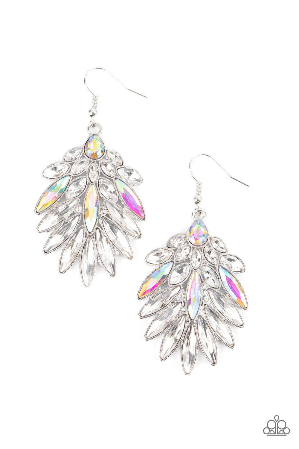 Paparazzi Earrings - COSMIC-politan - Multi