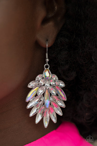 Paparazzi Earrings - COSMIC-politan - Multi