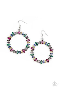 Paparazzi Earrings -  Glowing Reviews - Multi