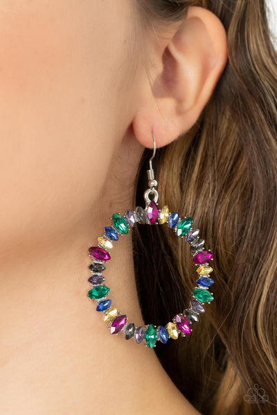 Paparazzi Earrings -  Glowing Reviews - Multi