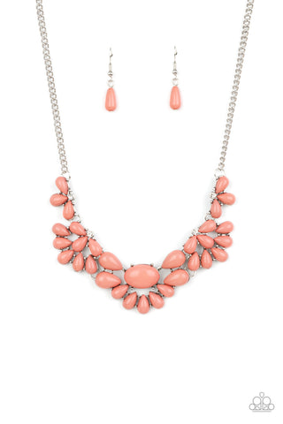 Paparazzi Necklaces -  Secret GARDENISTA - Pink