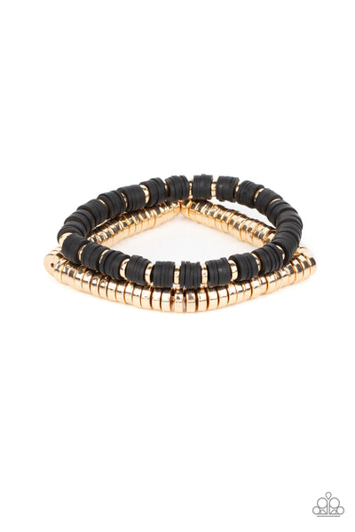 Paparazzi Bracelets - Catalina Marina - Black