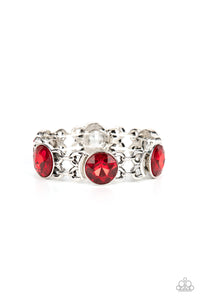 Paparazzi Bracelets - Devoted to Drama - Red