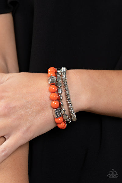 Paparazzi Bracelets -Tour de Tourist - Orange