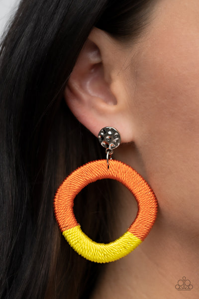 Paparazzi Earrings - Thats a WRAPAROUND - Multi