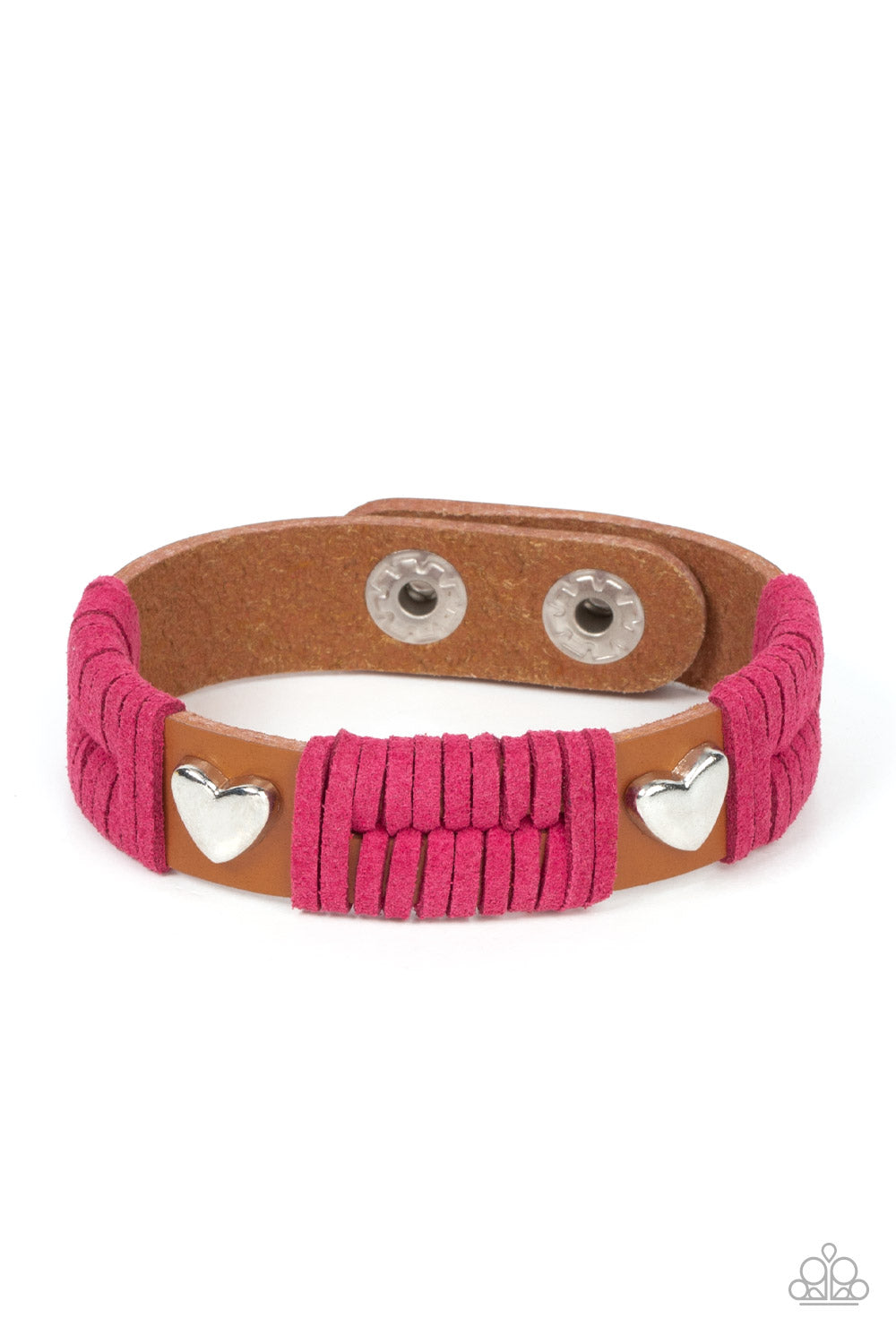 Paparazzi Bracelets - Lusting for Wanderlust - Pink