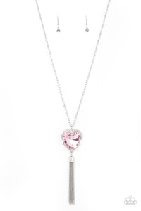 Paparazzi Necklaces -  Finding My Forever - Pink