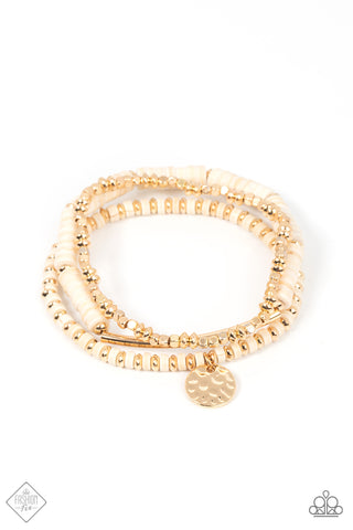 Paparazzi Bracelets - Terraform Trendsetter - Gold