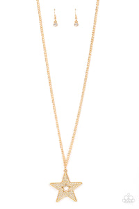 Paparazzi Necklaces - Superstar Stylist - Gold