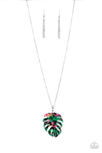 Paparazzi Necklace - Prismatic Palms - Green - SHOPBLINGINGPRETTY