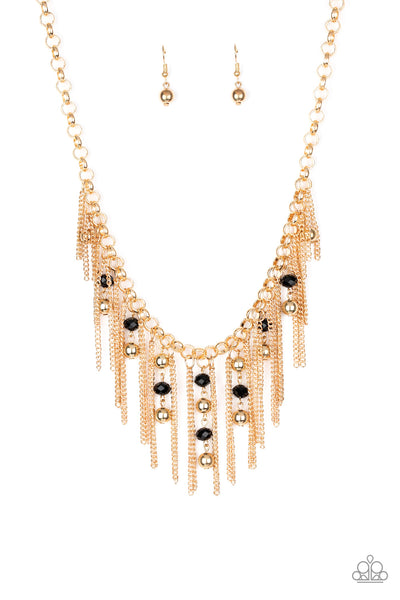 Paparazzi Necklaces - Ever Rebellious - Gold