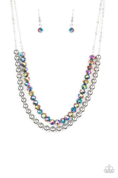 Paparazzi Necklace- Color Of The Day - Multi - SHOPBLINGINGPRETTY