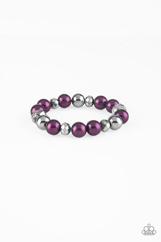 Paparazzi Bracelet-  Very VIP - Purple - SHOPBLINGINGPRETTY