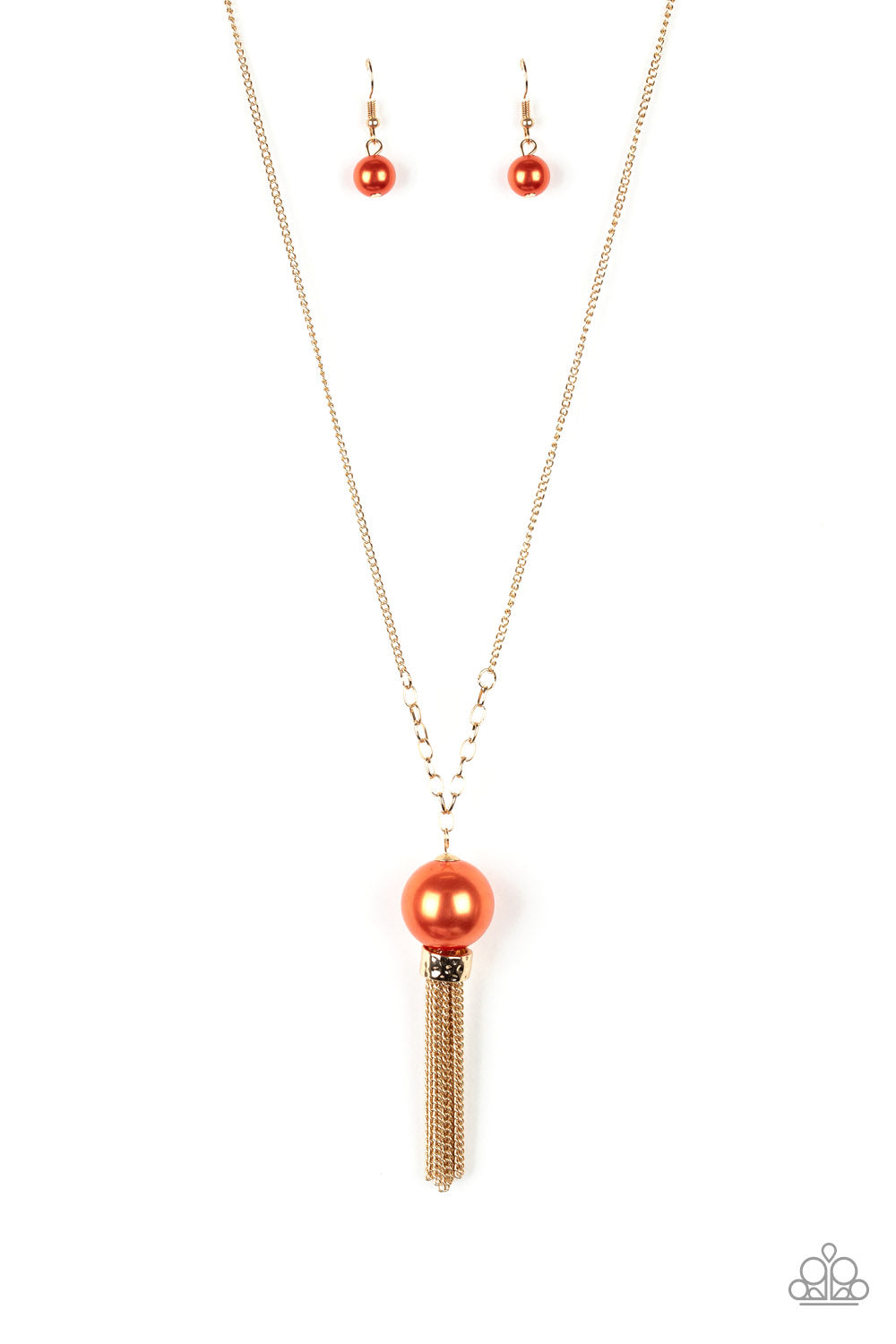 Paparazzi Necklaces - Belle of the BALLROOM - Orange