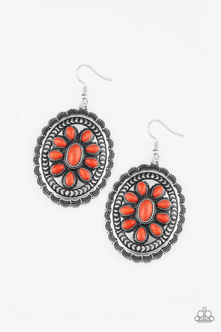 Paparazzi Earrings - Absolutely Apothecary - Orange - SHOPBLINGINGPRETTY