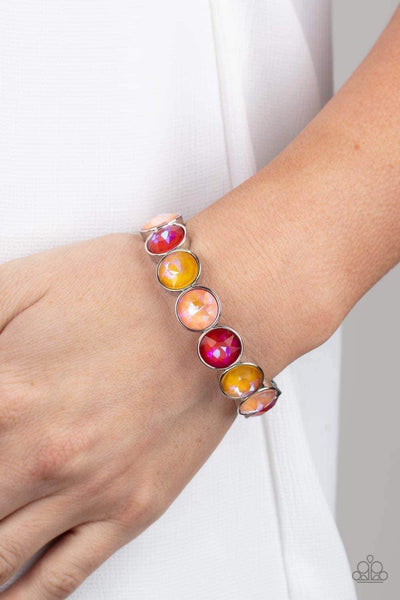 Paparazzi Bracelets -Radiant on Repeat- Multi Orange