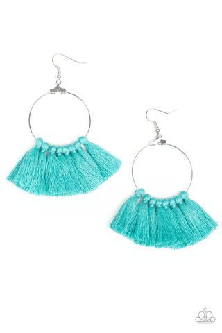 Paparazzi Earrings - Peruvian Princess - Blue - SHOPBLINGINGPRETTY