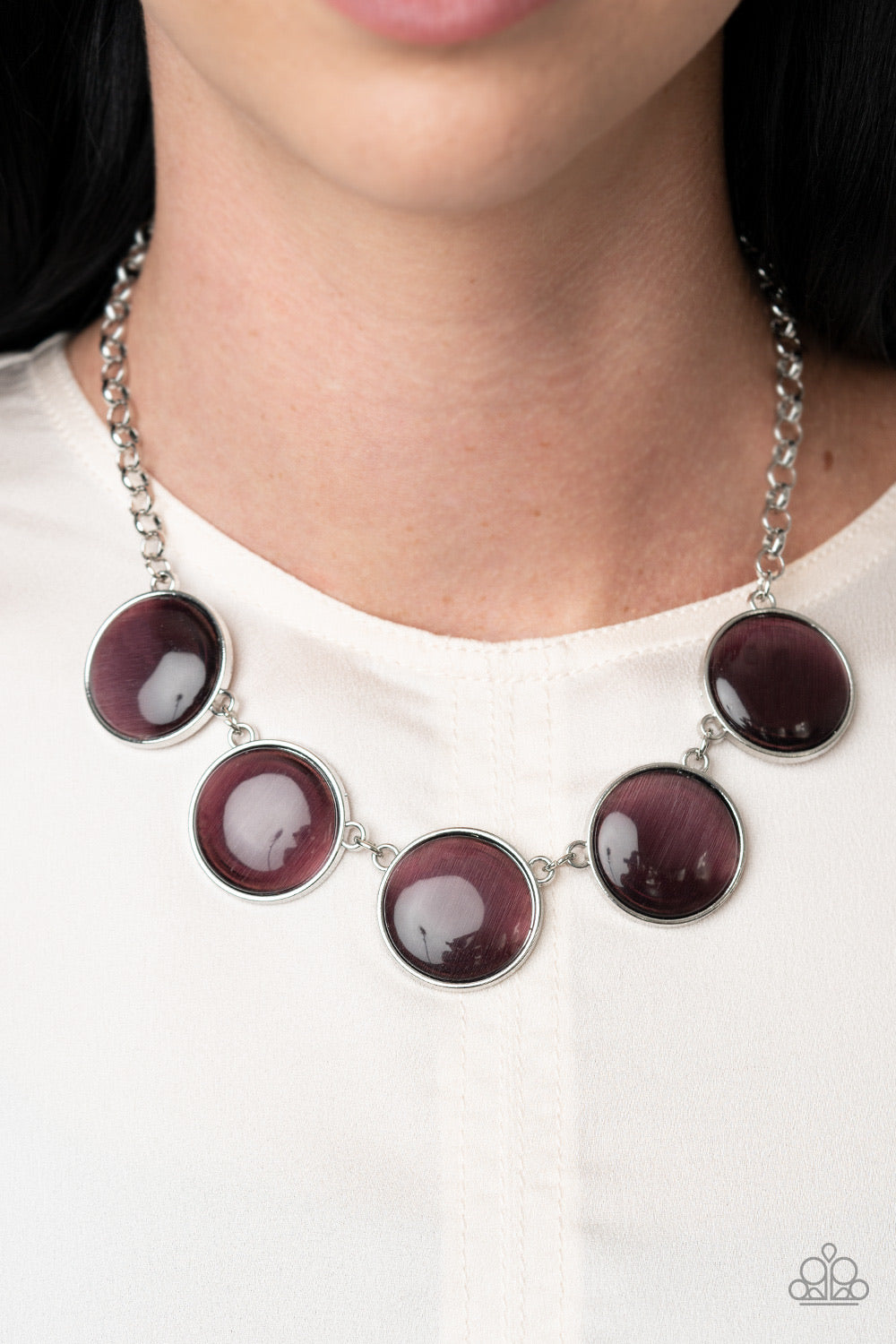 Paparazzi Necklaces  - Ethereal Escape - Purple