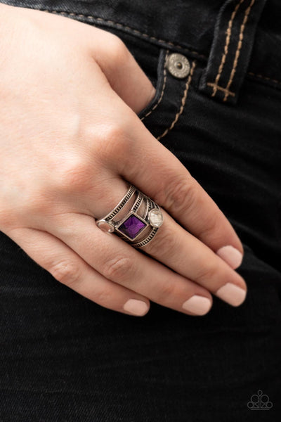 Paparazzi Ring - Galactic Governess - Purple