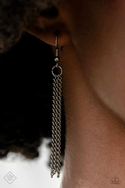 Paparazzi Necklaces - phenomenal powerhouse - Black