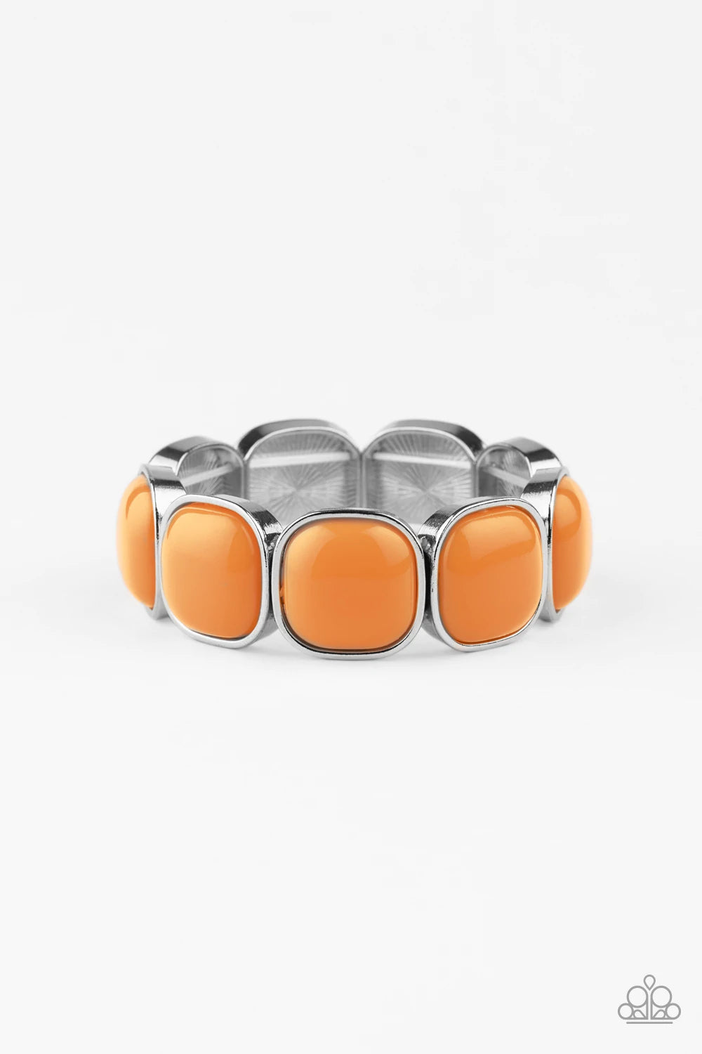 Paparazzi Bracelets-  Vivacious Volume - Orange